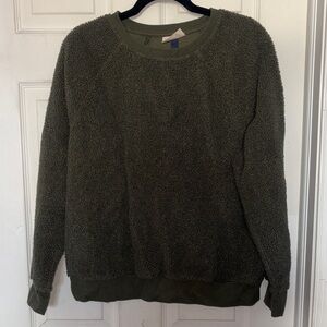 Universal Threads Fuzzy Sweater Green Size XL